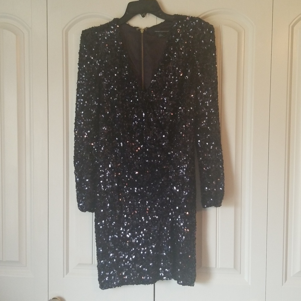 French connection sequined dress